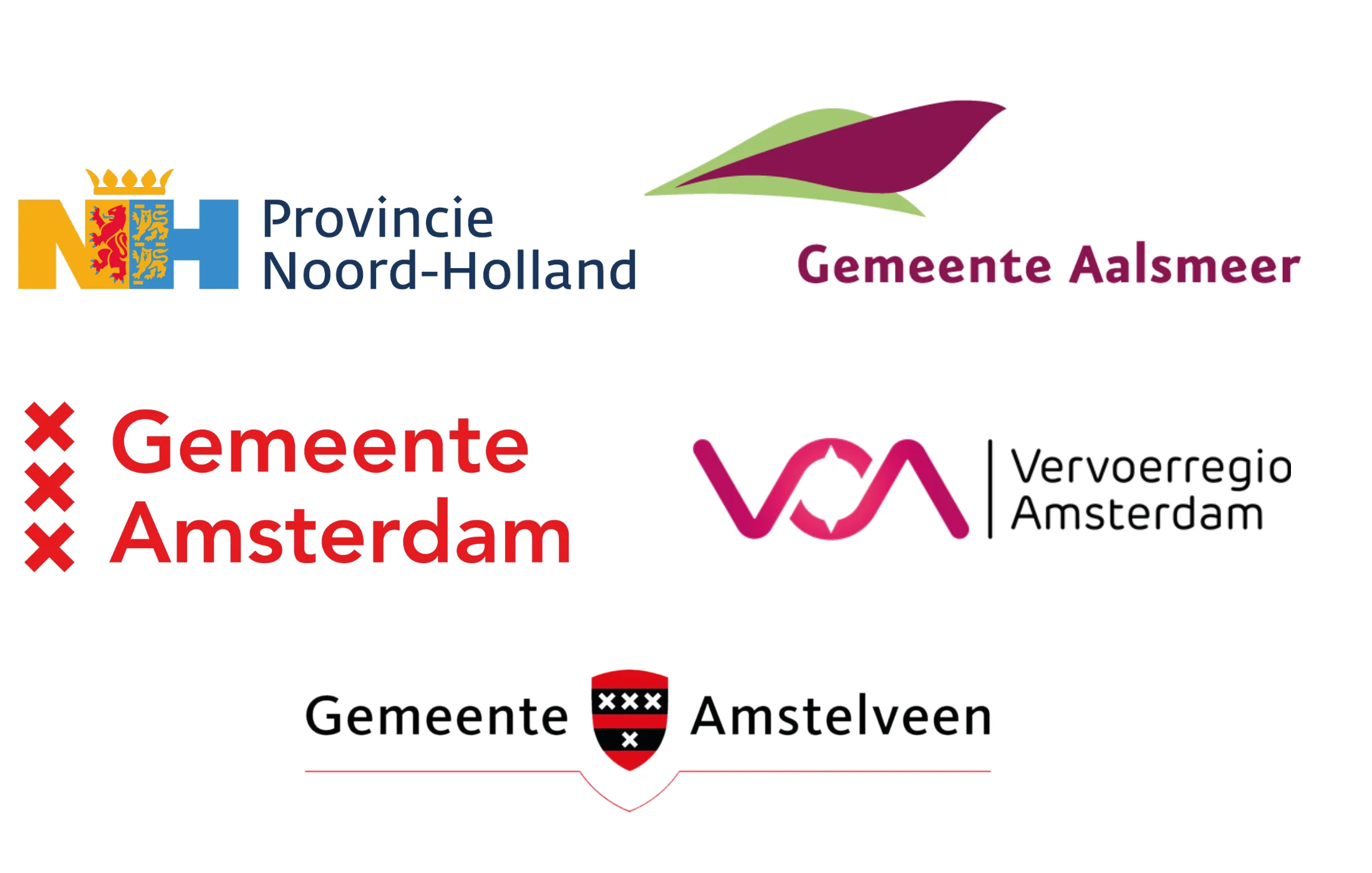 Logo's van de partners van de Biobased Proeftuin